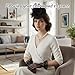 4-Piece Funeral Hats for Women with Birdcage Veil,Funeral Veils,Set Including Black Hat, Butterfly Gloves, Necklace and Earrings