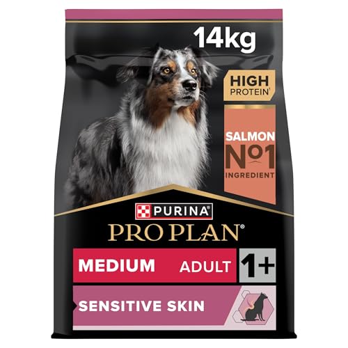 Purina Pro Plan Optiderma Medium Adult Crocchette per Cane con Salmone 14kg