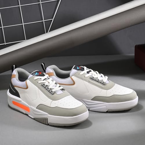 Image of Cruiser Mens Sneaker | Comfort & Style with Soft Cushioned Insole |Stylish Casual Sneakers for Men | Trendy Lace-Up Design for Casual Outfits (2602)
