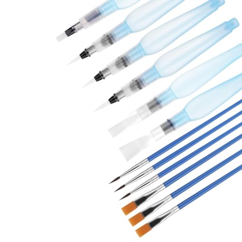 Svcxeyp 6 �{�̐��ʃu���V�y���� 6 �{�̃y�C���g�u���V�Z�b�g�A�l�ߑւ��\�Ȑ��ʃu���V�y���A�A�[�e�B�X�g�y�C���g�u���V