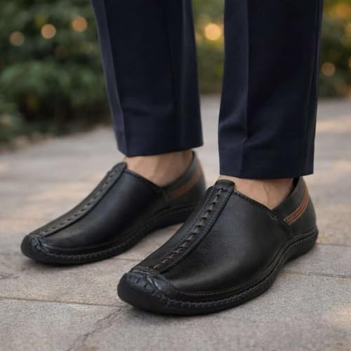 Image of Punjabi Mojaris Mens Shoes Cream Wedding for Groom,Traditional Indian Footwear Ethnic Peshawari Slippers