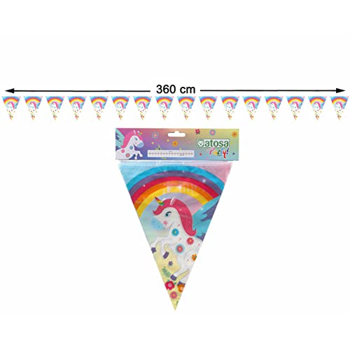 BigBuy Party- Banderines, Multicolor (S1131018)