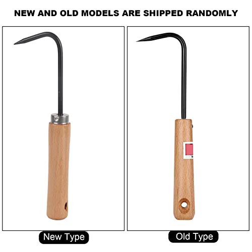 Rastrillo para Bonsái con mango ergonómico de madera miniatura 5
