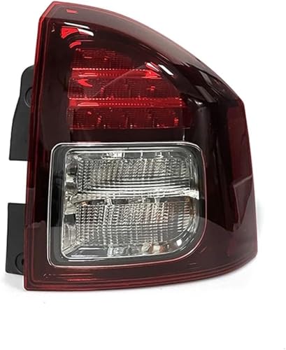 Luz trasera de coche con óptica roja de alta densidad para freno de Jeep Compass