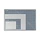 Elan Schneidematte A1 Grau, 5-lagige Schneidematte 60x90 Selbstheilend, Bastelunterlage Schnittfest A1, Cutting Mat 60x90, Schneideunterlage Basteln