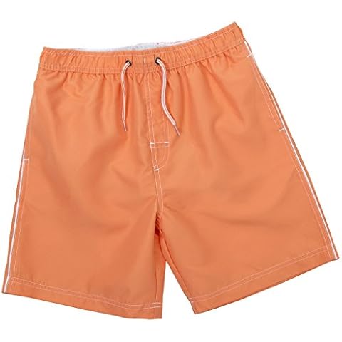 Cargo Bay Infant Boys Colourful Swim Shorts Perfect for Summer Beach Holidays Orange 4-5 Years Cover