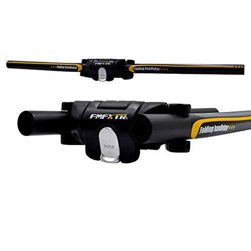 Upanbike 50-192-2 Bike Folding Handlebar Aluminum Alloy Scooter Handlebar Quick Release Foldable Bar 31.8Mm/25.4Mm cover