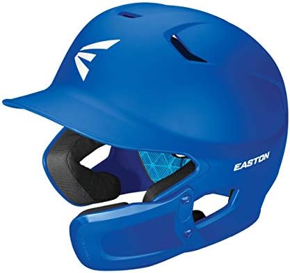 EASTON Z5 2.0 Batting Helmet w/ Universal Jaw Guard, Baseball Softball, Junior, Matte Royal