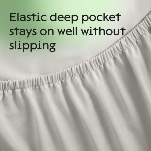 Waterproof Cooling Bamboo Mattress Protector Queen 60X80 Cooling Breathable Ultra Plush Absorbent Extra Deep Fits 8-21Inches Deep Mattress #TOP5