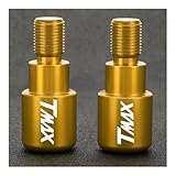 manchons tmax 530 Matériau : caoutchouc aluminium CNC pour YA&MAHA TMAX530 TMAX500 TMAX560 TMAX 500 560 TMAX T-MAX 530 SX DX XP530 Poignées de guidon Embouts de guidon Contrepoids coulissant