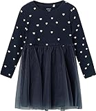 Dark sapphire Name It Nadja Long Sleeve Long Dress 3 Years