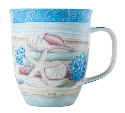 Cape Shore Ocean Harbor - Taza de 455 ml con diseño completo y asa decorada, varios estilos disponibles (historias de mar)