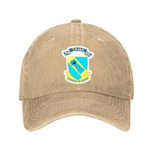 Washed Denim Hat|751st Tank Battalion-PP w Scroll