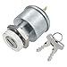 Autu Parts Golf Cart Key Switch for EZGO Ignition Switch 17421G1,2 Prong 4 Key