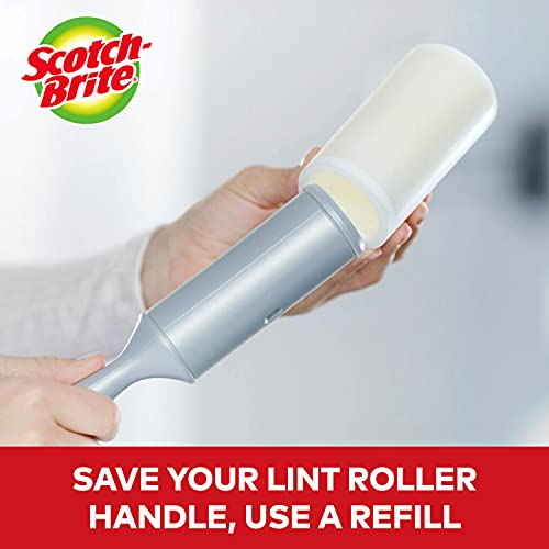 Scotch-Brite Lint Roller Value Pack, Works Great On Pet Hair, 5 Rollers, 95 Sheets Per Roller, 475 Sheets Total #TOP7