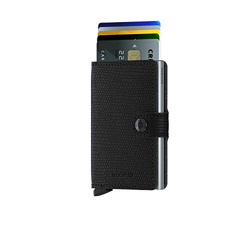 SECRID - Secrid Mini wallet Genuine Rango Leather RFID Safe Card Case for max 12 cards (Black)2