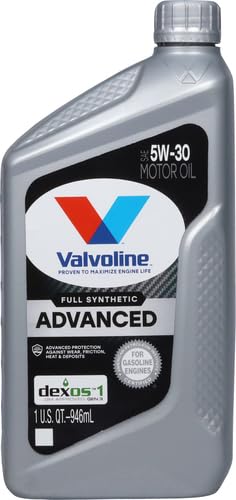 Image of Valvoline Advanced Full Synthetic SAE 5W-30 Motor Oil 1 QT (Pack of 6)
