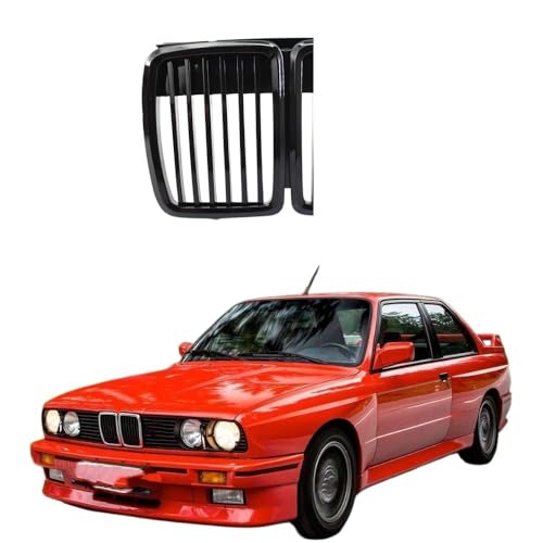 Rejilla central delantera para Serie 3 E30 1982-1994, rejillas de coche de repuesto 2