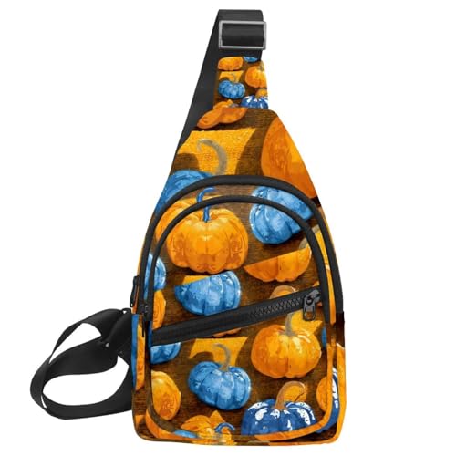 Sac à bandoulière pour femme avec imprimé citrouilles et fonction sac à dos de voyage 2_94