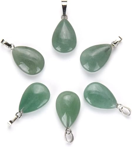 Miniatura 7 de 16 piezas de piedras preciosas naturales de ojo de tigre de Adabele colgantes de cristales curativos piedras de chakras de cuarzo de cristal de roca