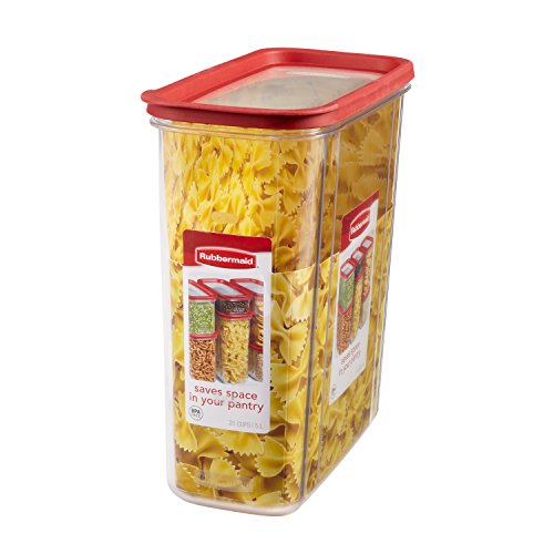 Rubbermaid 21-Cup Modular Dry Food Storage Zylar Container,Clear - Thumbnail 5