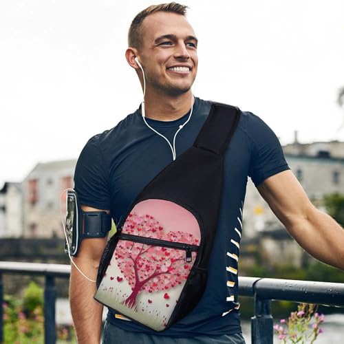 Mochila tipo bolso cruzado para trekking y uso casual miniatura 2