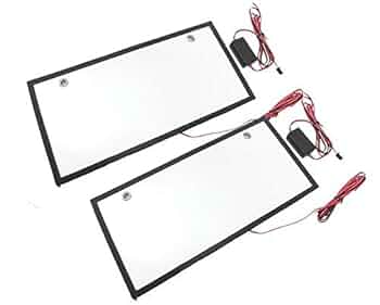 Amazon | FOCUSMART 字光式ナンバープレート用LEDパネル 2枚