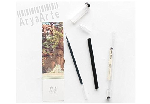 YEWANGSKY Black Gel Pens 0.35mm 2pc by YEWANGSKY - Image 3