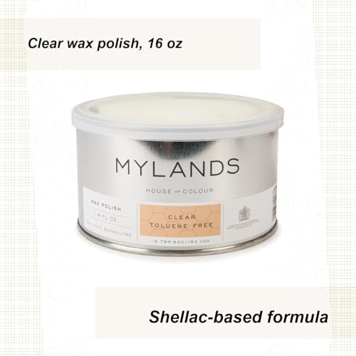 Cera Tradicional Mylands, Cera Clara, 16 oz miniatura 2