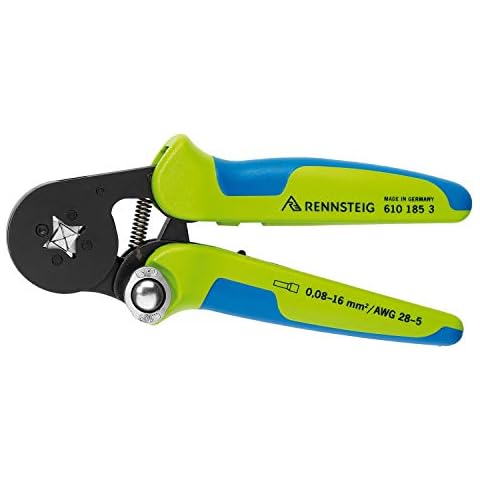 Rennsteig 610 185 3" PEW8.185 Crimping Pliers, Multi-Colour Cover