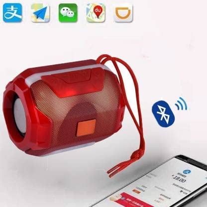 Image of A005 Bluetooth Speaker WITHAWESOME Base and Sound Including USB Charging Cable