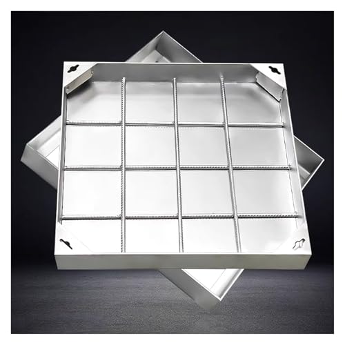 Couvercle de regard rouillé ? Remplacez-le par ce modèle encastré 90x90 cm en inox