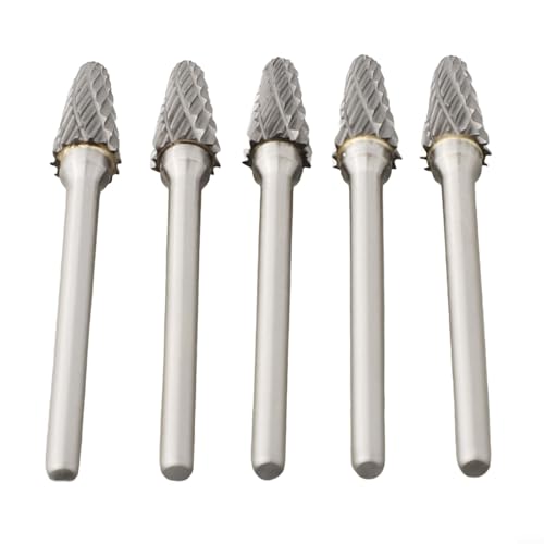 Fresas rotativas de carburo 3x6mm 5 piezas miniatura 2
