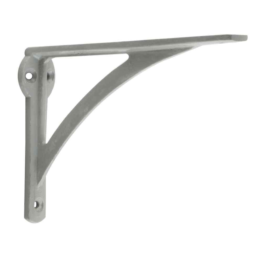 IndianShelf Pack of 1 Handmade Grey Triangular Design Iron Sturdy L Shape Bracket for Wall Shelves (10.16 Cm)-image-47