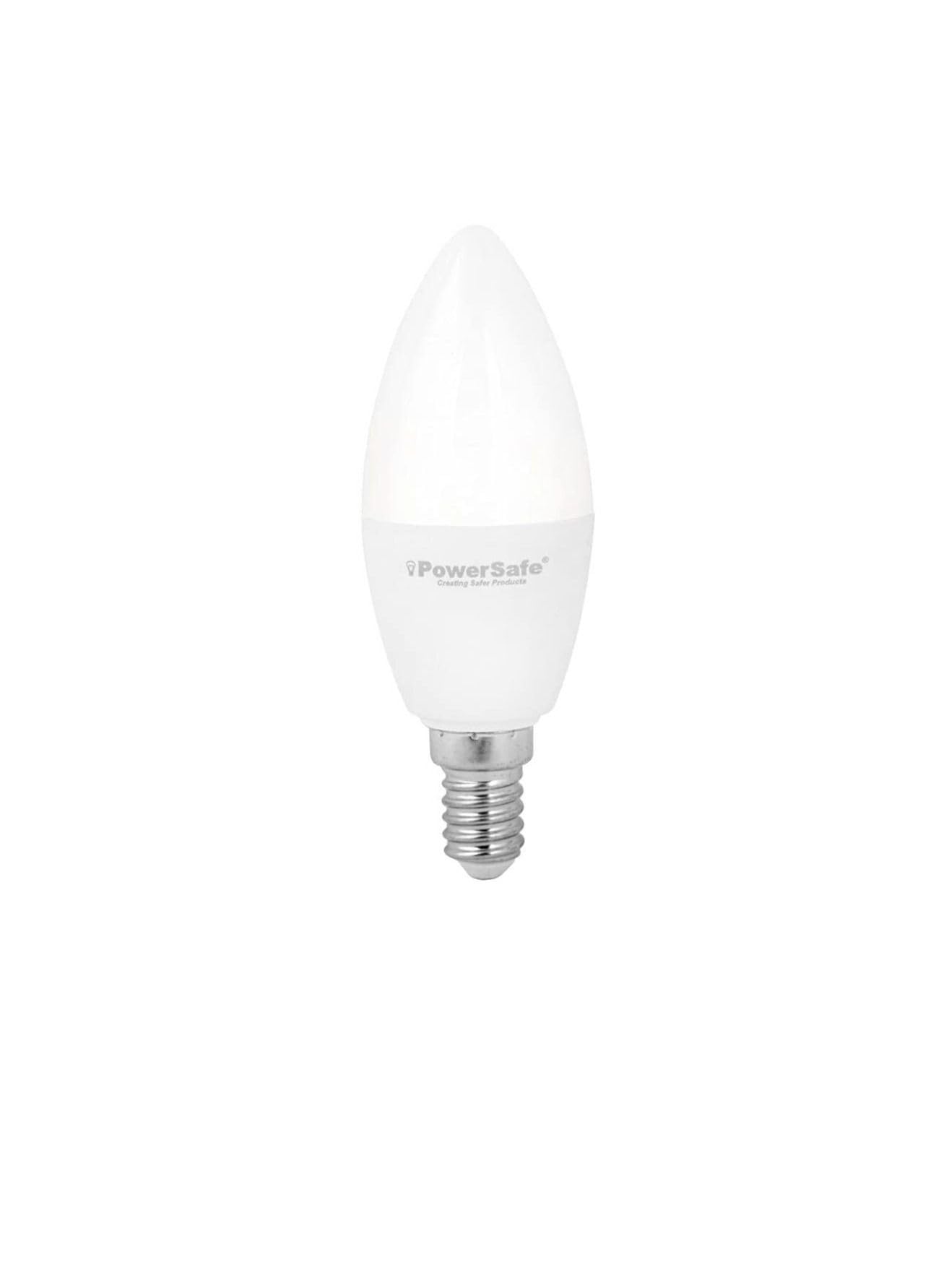 Powersafe- Led Bulb 7W Day Light E-14 Candle Shape Psledb 0714 Dl Powersafe