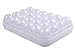 Elephanty Covered Egg Holder for Refrigerator, Plastic, 24 Eggs, Clear