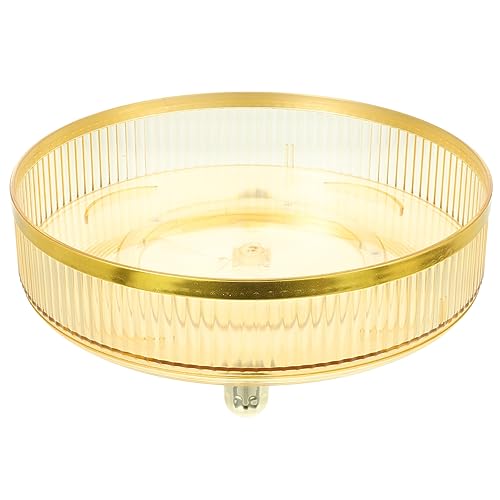 Vaguelly 360Grado Organizador De Maquillaje Giratorio Para Encimera De Almacenamiento De Cosméticos y Perfumes Caja De Almacenaje Multifuncional Para Hogar