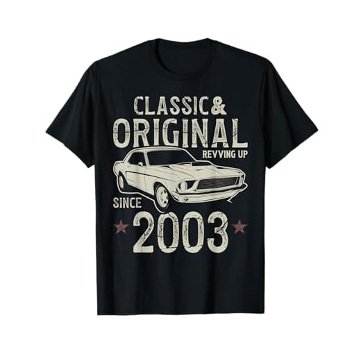 23rd Birthday 2003 Classic Car T-Shirt