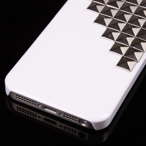 Con borchie piramidali Custodia rigida per iPhone