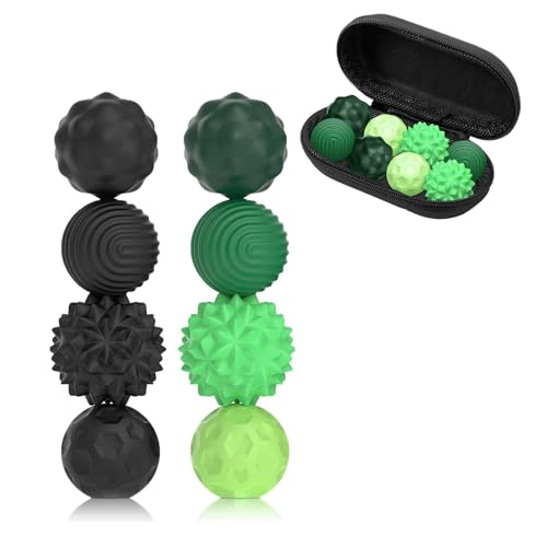Felly Bolas magnéticas anti-stress, conjunto de 8 brinquedos para Fidget Toys, brinquedo sensorial de silicone, controlador retro para ADHS crianças e adultos anti-ansiedade anti-stress