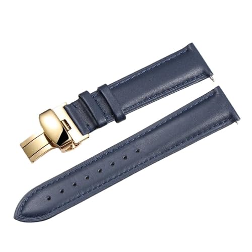Cong Yi �N�C�b�N�����[�X���炩�Ȗ{�J�[�t�X�L�����U�[���v�o���h 14/18/20/22 �~�����[�g���X�g���b�v�\���b�h�o�^�t���C�o�b�N��(Blue-gold,12mm)
