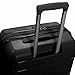 Traveler's Choice Pagosa Hardshell Expandable Luggage with Spinner Wheels, Black, 30-Inch Large