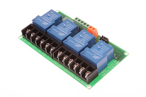 image for NOYITO 30A 4 Channel Relay Module High Low Level Trigger with Optocoup