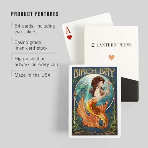 Baraja de poker 52 cartas Birch Bay Washington miniatura 3