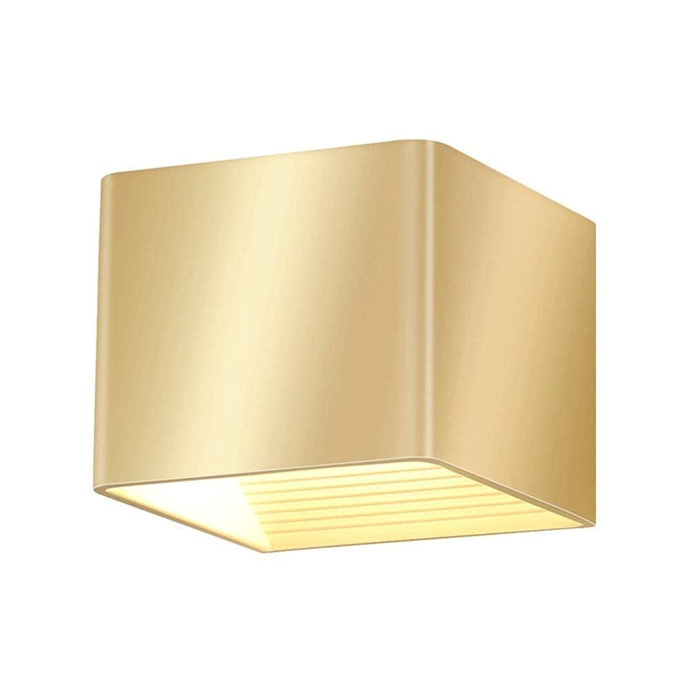 Lámpara de pared dorada para iluminar y decorar salones modernos 1
