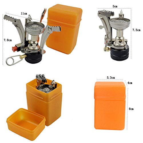 BESPORTBLE, kit de confusão de utensílios de acampamento, leve, conjunto de cozinha portátil, chalei