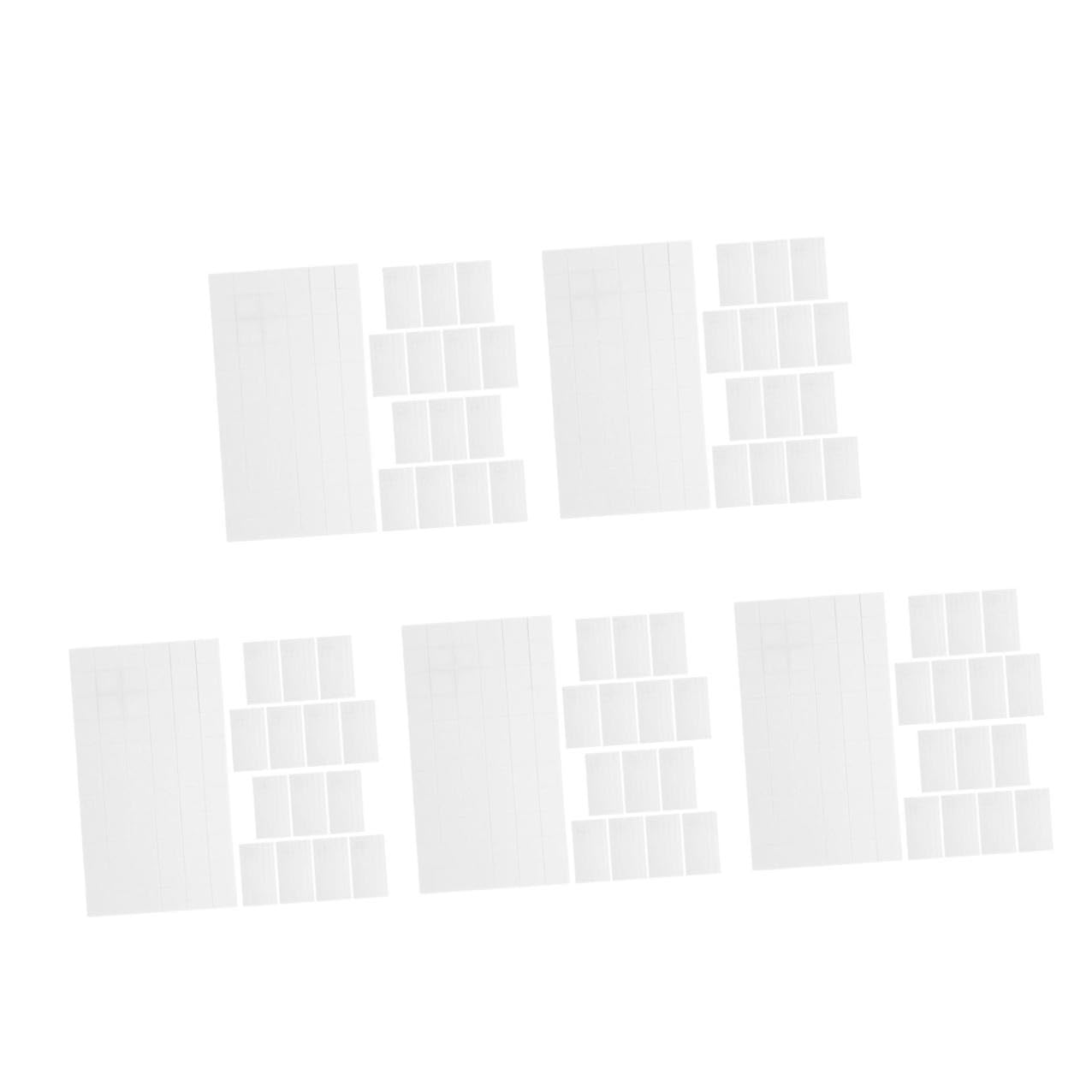 Tofficu 75 Blatt Doppelseitiges Schaumstoff Klebeband 3mm Selbstklebende Fotoquadrate für Bastelarbeiten mit 3D Unterstützung und Tragbarem Design für Wandbefestigung und Büro