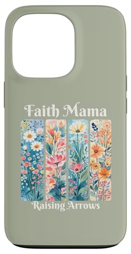 Faith Mama Raising arrows �ԕ� �N���X�`�����}�}�M�t�g �X�}�z�P�[�X iPhone 13 Pro �p