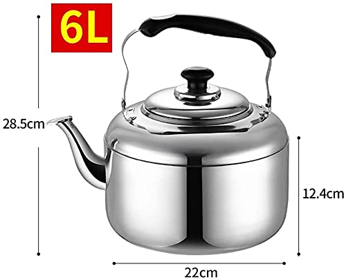 Bouilloire à café compatible induction pour éviter la rouille 6L