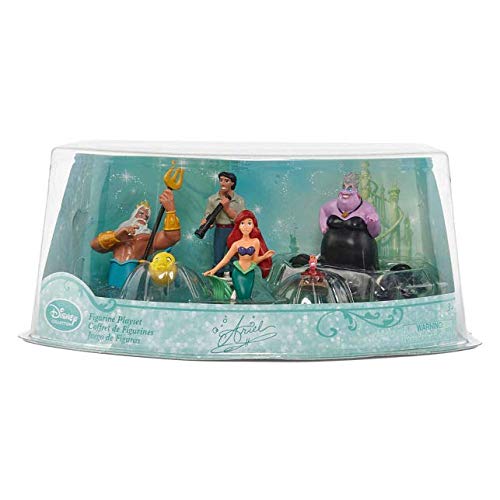 Disney - Juego de figuras de Ariel de 6 piezas